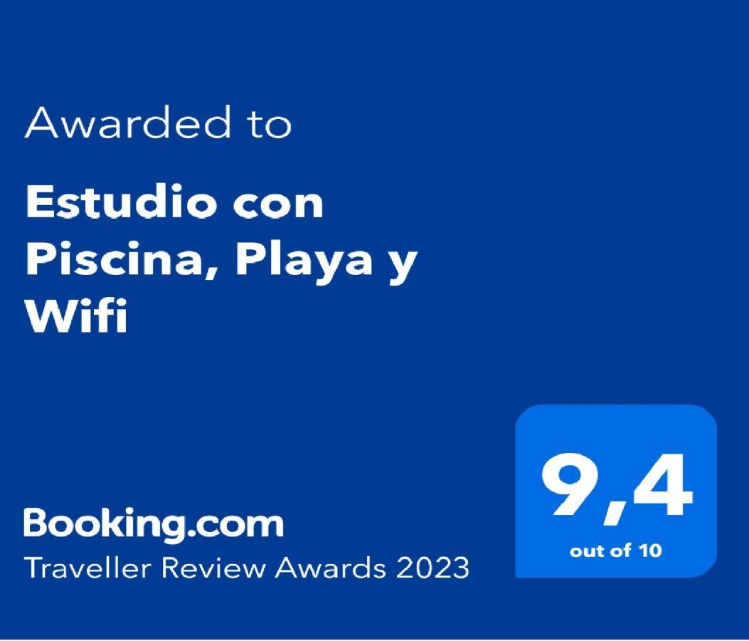 Estudio Con Piscina, Playa Y Wifi Denia Exterior foto
